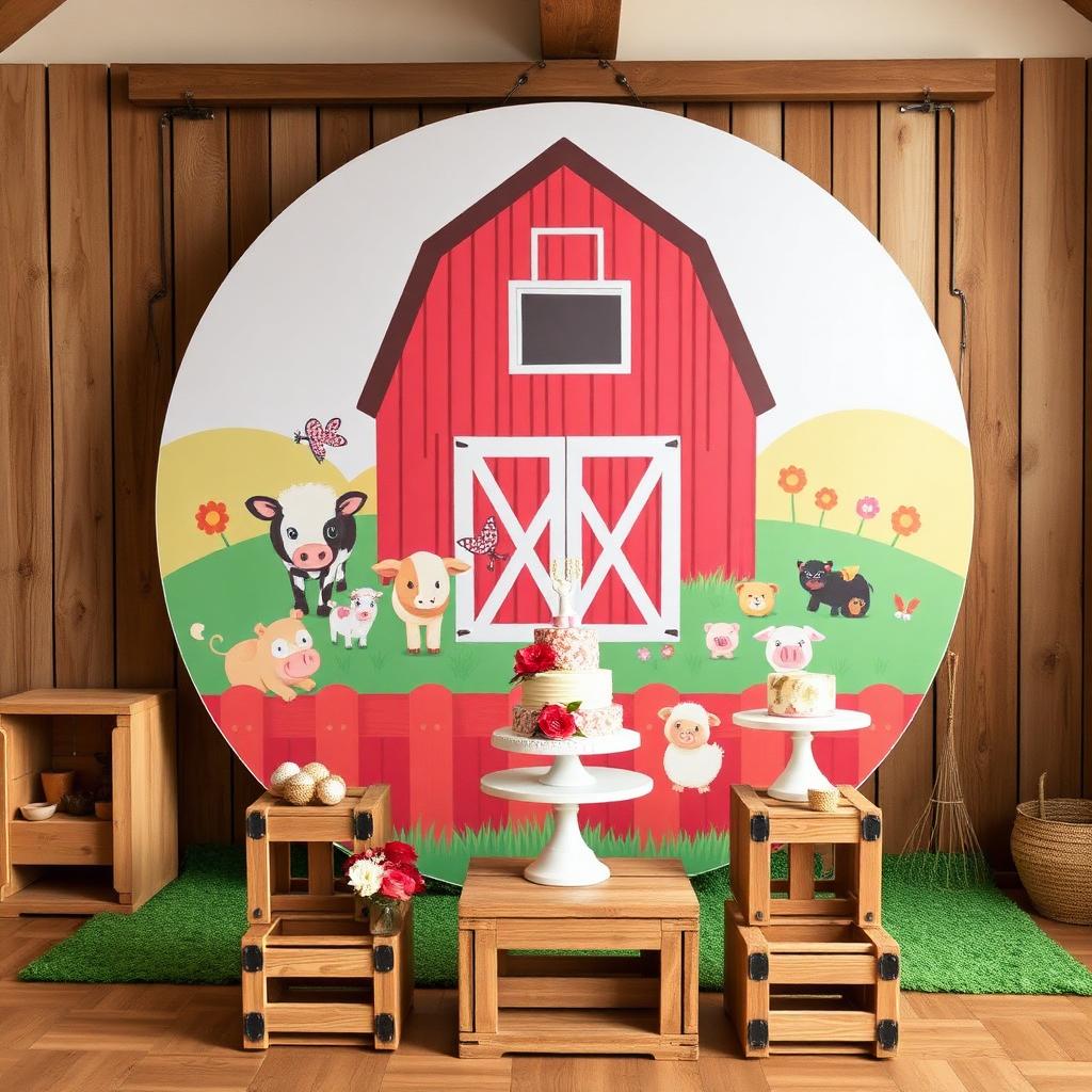 Decoração tema Fazendinha