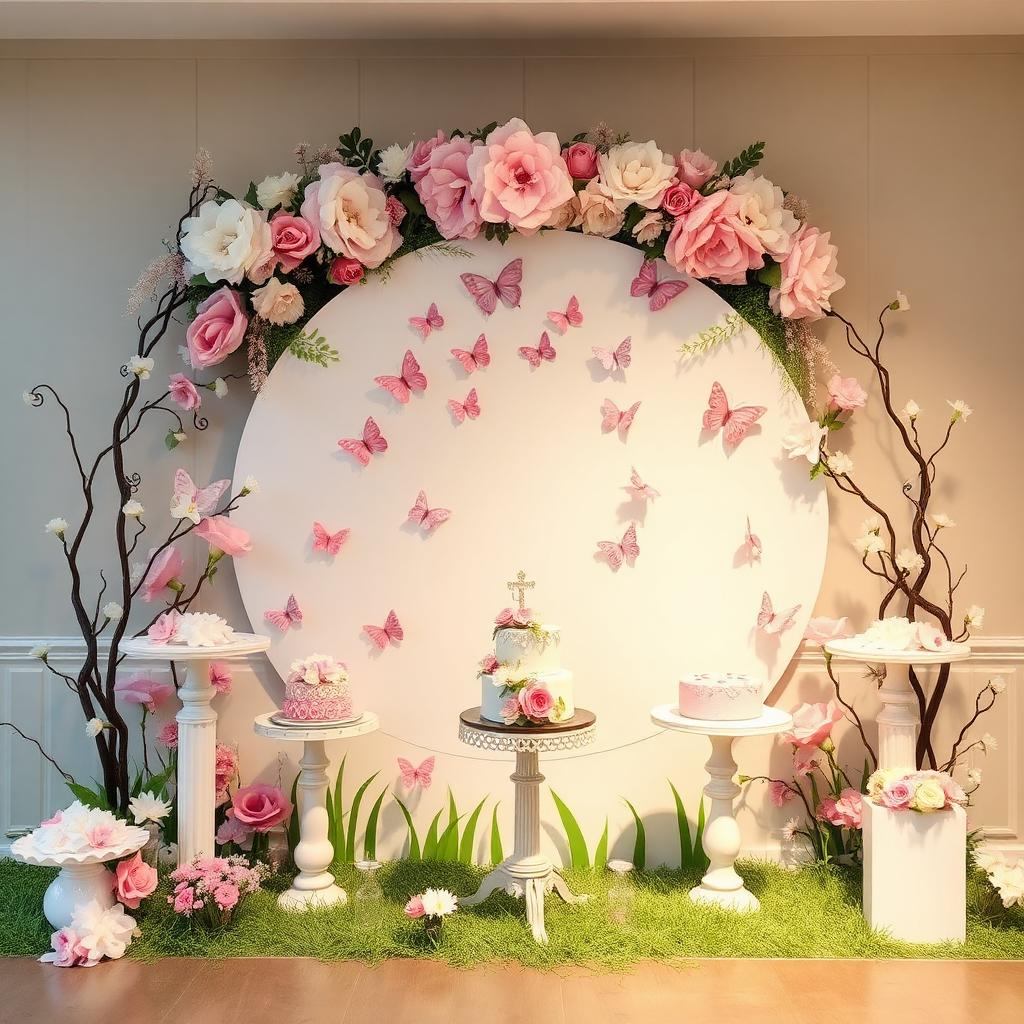 Decoração tema Jardim Encantado