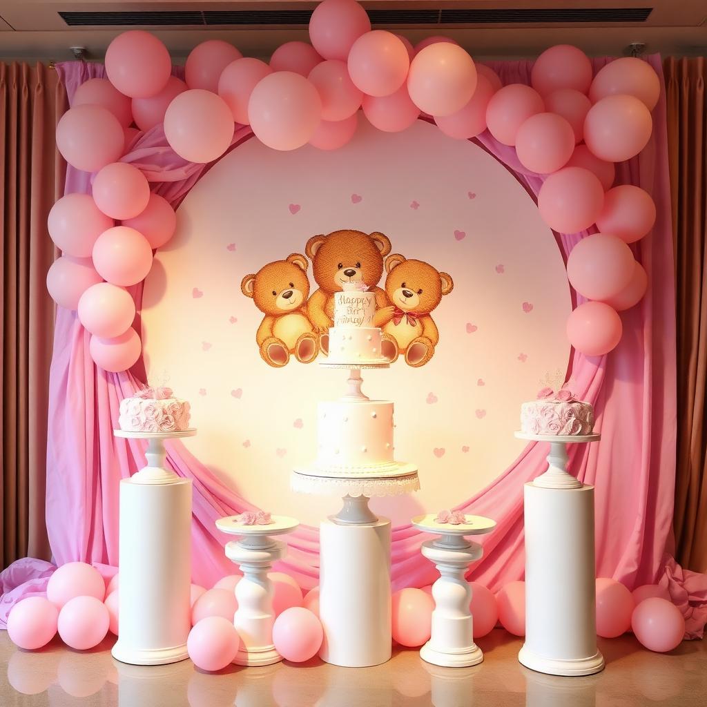 Decoração tema Ursinho